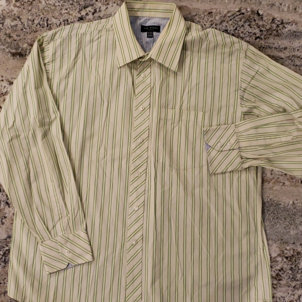 Ted Baker London Men's Long Sleeve Dress Shirt